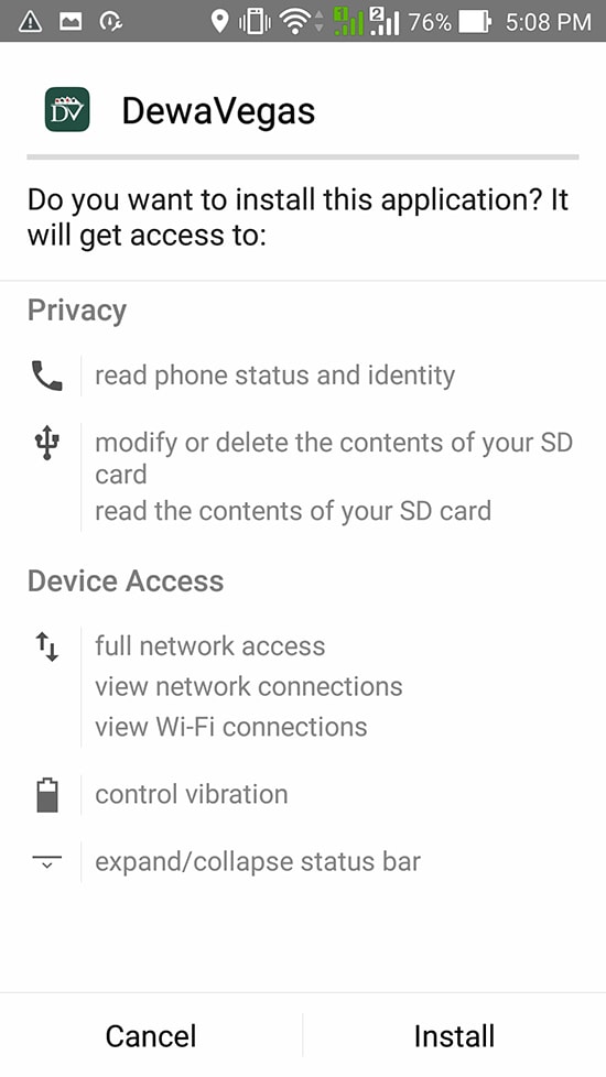 Dewavegas Mobile